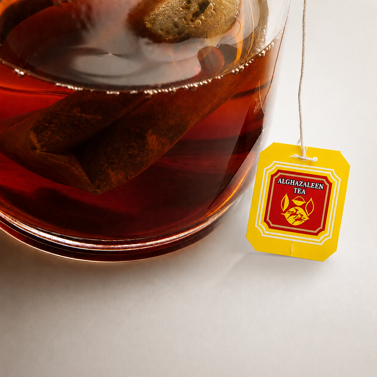 Alghazaleen Pure Ceylon Black Tea Bags 100 Count – Premium Sri Lankan Tea