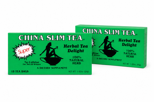 China Slim Tea Extra Strength Herbal Tea – 20 Tea Bags | Caffeine-Free Herbal Blend